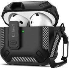 Tech-Protect Carbonox Case for AirPods 4 - Black