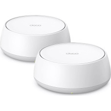 Tp-Link Wireless Router|TP-LINK|Wireless Router|2-pack|5000 Mbps|Mesh|Wi-Fi 7|2x2.5GbE|LAN \ WAN ports 2|Number of antennas 4|DECOBE25(2-PACK)