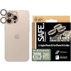 Panzerglass SAFE by PanzerGlass iPhone 16 Pro 6.3" / 16 Pro Max 6.9" Lens Protector gold/glitter gold SAFE95895