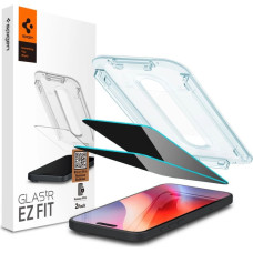 Spigen Glas.tR EZ Fit Privacy Tempered Glass for iPhone 16 Pro - 2 pcs.