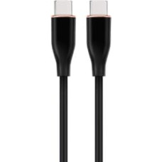 Gembird Kabelis Gembird Premium silicon USB Type-C Male - USB Type-C Male 1.5m Black