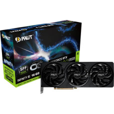 Palit Graphics Card|PALIT|NVIDIA GeForce RTX 4070 Ti SUPER|16 GB|GDDR6X|256 bit|PCIE 4.0 16x|Triple slot Fansink|1xHDMI|3xDisplayPort|NED47TSS19T2-1043S