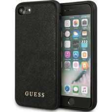 Guess GUHCI8PSASBBK iPhone 7/8 / SE 2020 / SE 2022 black/black Saffiano Strap