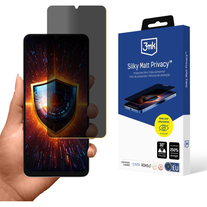 3Mk Protection Folia ochronna prywatyzująca matowa 3mk Silky Matt Privacy na uleFone Note 21