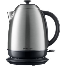 Buydeem Electric Kettle, model K640, color Stainless Steel, EU