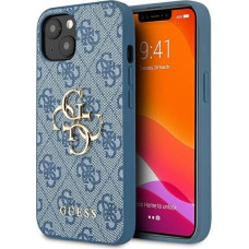 Guess GUHCP13S4GGMBL iPhone 13 mini 5.4" blue/blue hardcase 4G Big Metal Logo