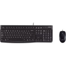 Logitech Klaviatūra + Pele Logitech Desktop MK120 USB