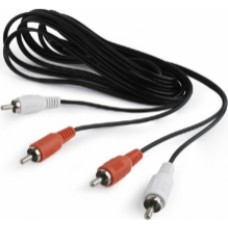 Gembird 2 x RCA Male - 2 x RCA Male 1.8m Black