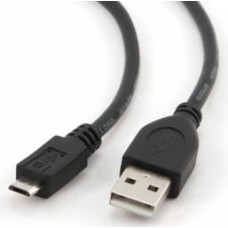 Gembird Kabelis Gembird USB Male - MicroUSB Male 1m Black