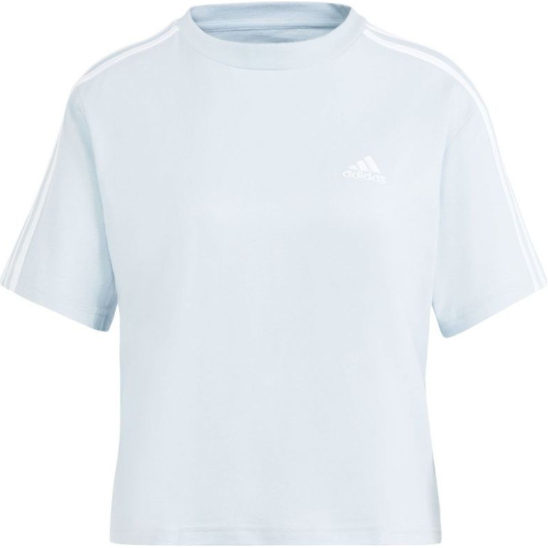 Adidas Essentials 3-Stripes Single Jersey Crop Top W IS1568 (XS)