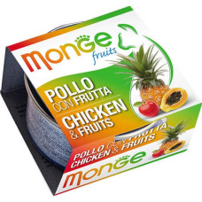 Monge Fruits Chicken & Fruits 80 g - konservi kaķiem