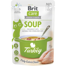 Brit Care Cat Soup Turkey 75 g