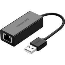 Ugreen external network card RJ45 - USB 2.0 100 Mbps Ethernet black (CR110 20254)