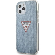 Guess GUHCP12LPCUJULLB iPhone 12 Pro Max 6.7" blue/light blue hardcase Jeans Collection