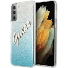 Guess GUHCS21MPCUGLSBL S21+ G996 blue/blue hardcase Glitter Gradient Script