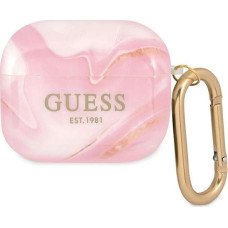 Guess GUA3UNMP AirPods 3 cover pink/pink Marble Collection