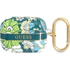 Guess GUAPHHFLN AirPods Pro cover green/green Flower Strap Collection