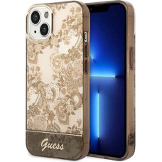 Guess GUHCP14MHGPLHC iPhone 14 Plus 6.7" ocher hardcase Porcelain Collection