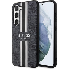 Guess GUHCS23SP4RPSK S23 S911 black/black hardcase 4G Printed Stripe