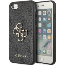 Guess GUHCI84GMGGR iPhone 7/8/SE 2020/ 2022 grey/grey hardcase 4G Big Metal Logo