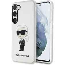 Karl Lagerfeld KLHCS23SHNIKTCT S23 S911 transparent hardcase Ikonik Karl Lagerfeld