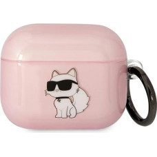 Karl Lagerfeld KLA3HNCHTCP Airpods 3 cover pink/pink Ikonik Choupette