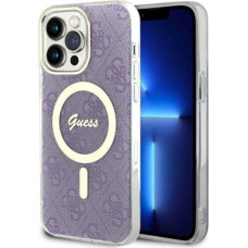 Guess GUHMP14XH4STU iPhone 14 Pro Max 6.7" purple/purple hardcase 4G MagSafe