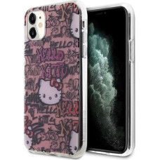 Hello Kitty IML Tags Graffiti case for iPhone 11 / Xr - pink