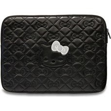 Hello Kitty Zip PU Quilted Bows case for a 14" laptop - black