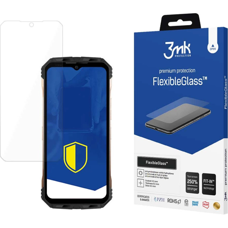 3Mk Protection 3mk FlexibleGlass™ hybrid glass on Doogee V30T