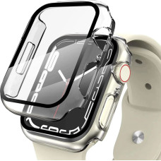 Tech-Protect Defense360 Case for Apple Watch 7 / 8 / 9 (41 mm) - Transparent