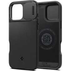 Spigen Optik Armor Mag case with MagSafe for iPhone 16 Pro - black