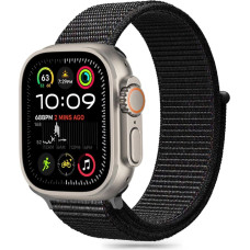 Tech-Protect Nylon Strap for Apple Watch 6 / 7 / 8 / 9 / 10 / SE (40 / 41 / 42 MM) - Black