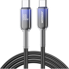 Joyroom S-A42 Crystal-Clear Series 60W USB-C - USB-C cable 1.2m - black