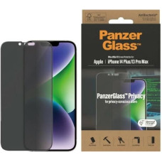 Panzerglass Ultra-Wide Fit Tempered Glass Antibacterial Privacy for iPhone 14 Plus/13 Pro Max