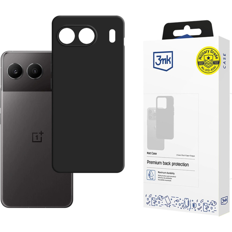 3Mk Protection 3mk Matt Case for OnePlus Nord 4 - Black