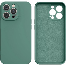 Hurtel Silicone case for iPhone 13 Pro Max silicone cover green