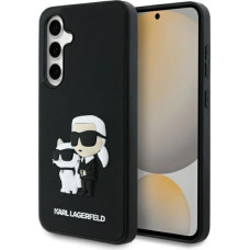 Karl Lagerfeld Etui Karl Lagerfeld 3D Rubber Karl&Choupette na Samsung Galaxy S24 FE - czarne