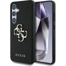 Guess Etui Guess Grained Big 4G Logo Small Classic Logo do Samsung Galaxy S25 Plus czarny