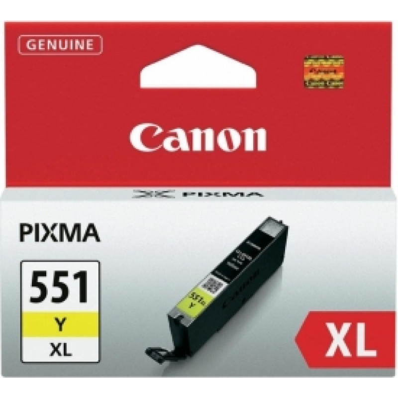 Canon Tintes kārtridžs Canon CLI-551XL Yellow