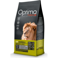 Optimanova Cat Hairball Chicken & Rice 2 kg