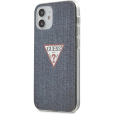 Guess GUHCP12SPCUJULDB iPhone 12 mini 5.4" navy/dark blue hardcase Jeans Collection