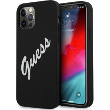 Guess GUHCP12LLSVSBW iPhone 12 Pro Max 6.7" black/white hardcase Silicone Vintage