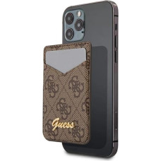 Guess Wallet Card Slot GUWMS4GTLBR MagSafe 4G brown/brown