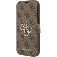 Guess GUBKP13L4GMGBR iPhone 13 Pro / 13 6.1" brown/brown book 4G Big Metal Logo