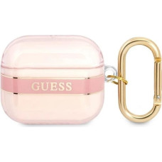 Guess GUA3HHTSP AirPods 3 cover pink/pink Strap Collection