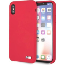 BMW Etui hardcase BMW BMHCPXMSILRE iPhone X /Xs czerwony/red Silicone M Collection