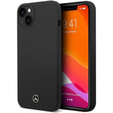 Mercedes Silicone Line case for iPhone 14 Plus - black