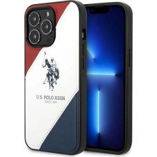 U.s. Polo Assn. US Polo USHCP14XPSO3 iPhone 14 Pro Max 6.7" white/white Tricolor Embossed