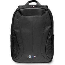 BMW Carbon&Leather Tricolor backpack for a 16" laptop - black